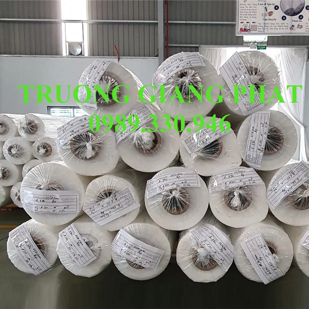 Màng nilon khổ lớn màu trắng