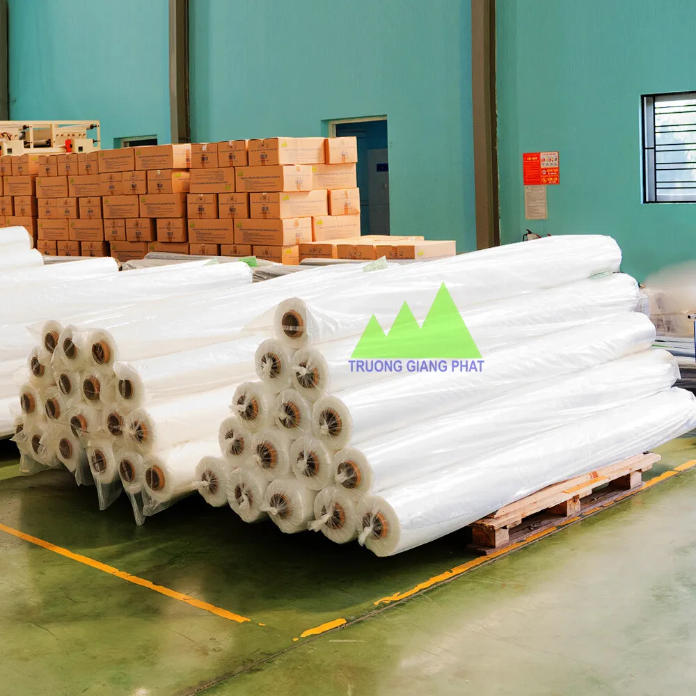 Màng nilon khổ lớn màu trắng