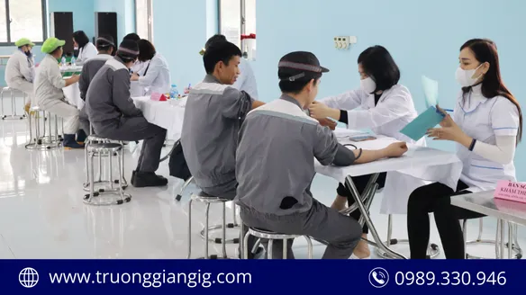 Công ty Trường Giang tổ chức khám sức khỏe định kỳ cho CBCNV công ty