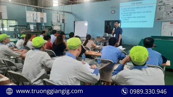 Công ty Trường Giang tổ chức Đào tạo An toàn, vệ sinh lao động năm 2024