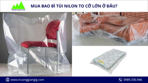 Mua bao bì túi nilon to cỡ lớn ở đâu?