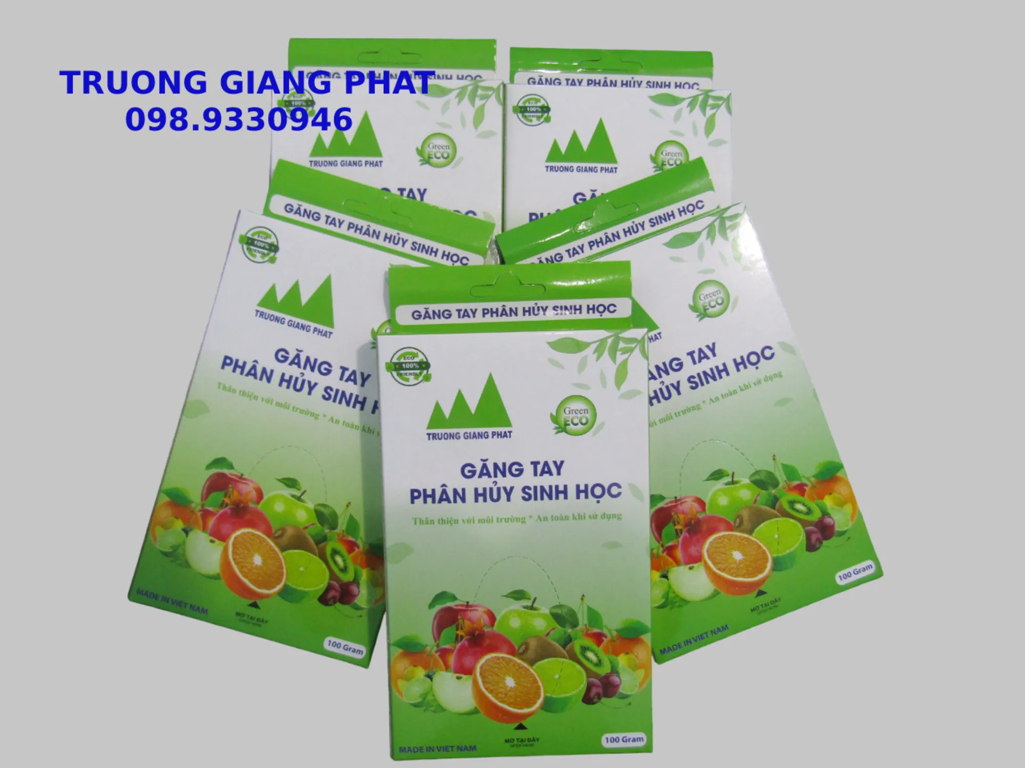 Găng tay - Phân huỷ sinh học